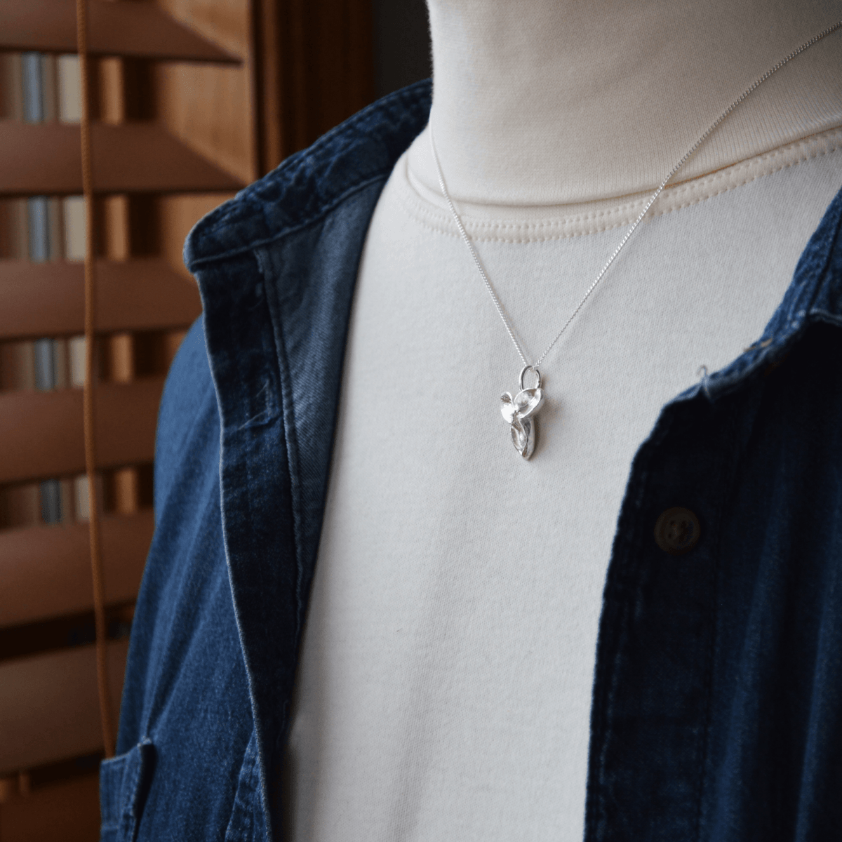 Bittersweet Pod Necklace in Sterling Silver - Gayle Dowell