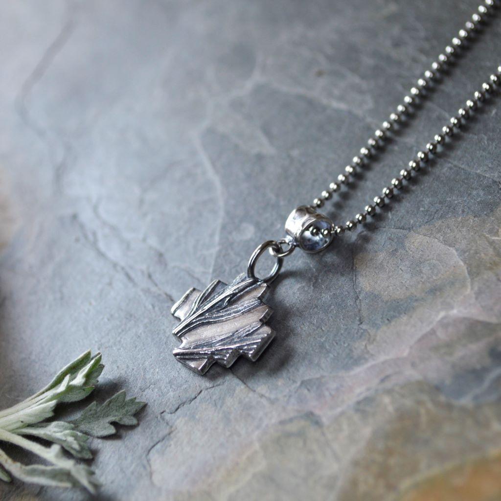 Sage Pendant, Southwest Style Cross Necklace in Silver - Gayle Dowell