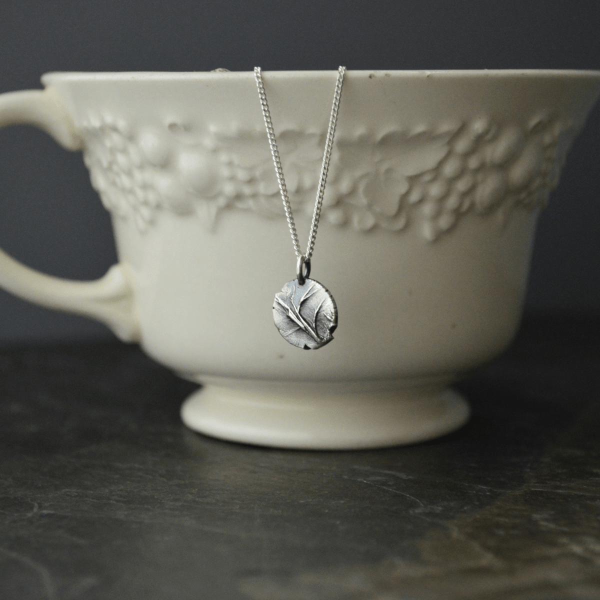 Prairie Grass Pendant Necklaces in Silver - Gayle Dowell