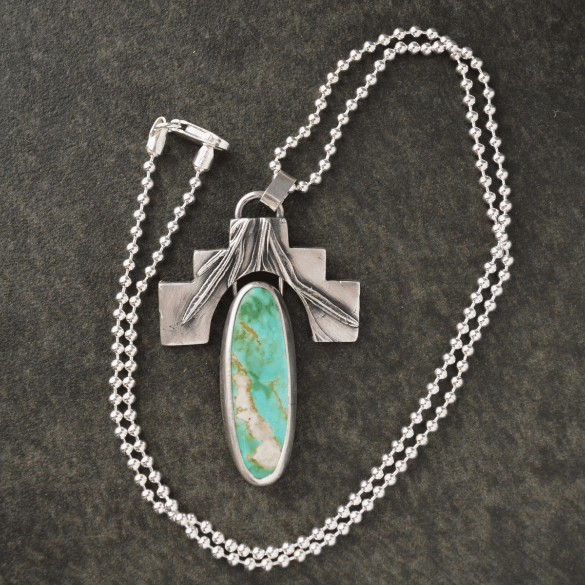 Sage and Royston Turquoise Necklace - Gayle Dowell