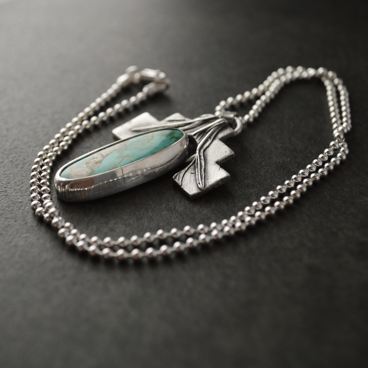 Sage and Royston Turquoise Necklace - Gayle Dowell