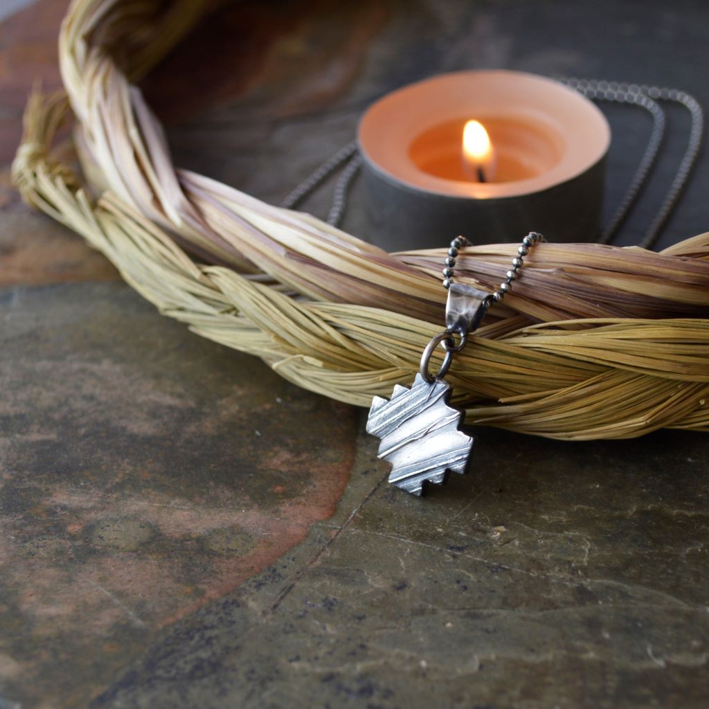 Sweetgrass Necklace, Southwest Style Cross - Gayle Dowell