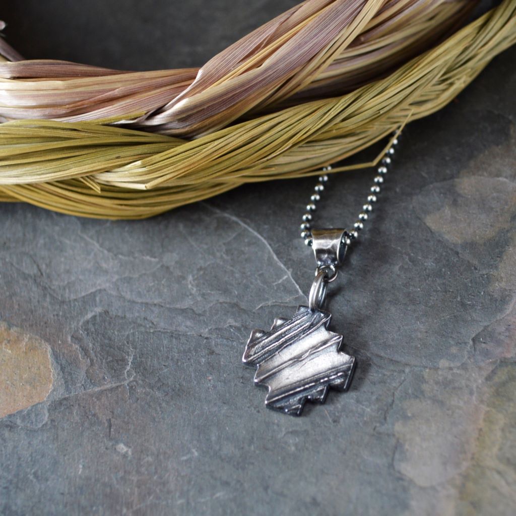 Sweetgrass Necklace, Southwest Style Cross - Gayle Dowell