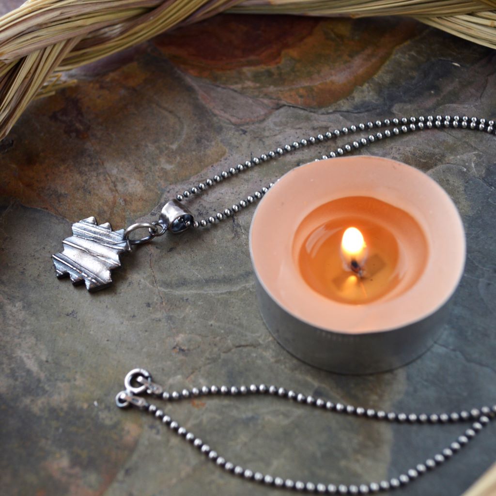 Sweetgrass Necklace, Southwest Style Cross - Gayle Dowell